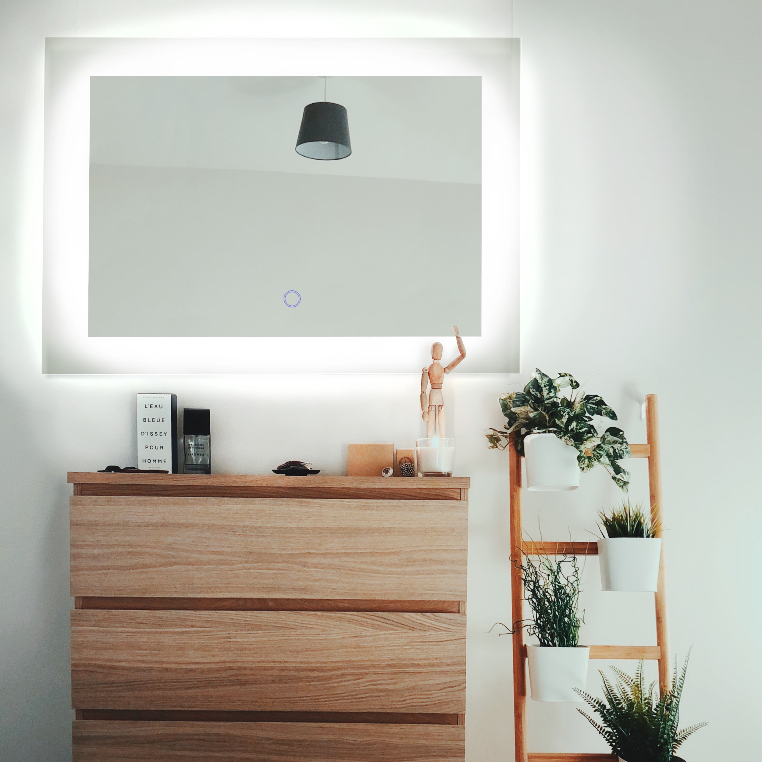 Dyconn Faucet Royal Bathroom/Vanity Mirror - Walmart.com intended for Dyconn Faucet Royal Led Wall Mounted Backlit Vanity Bathroom Led Mirror