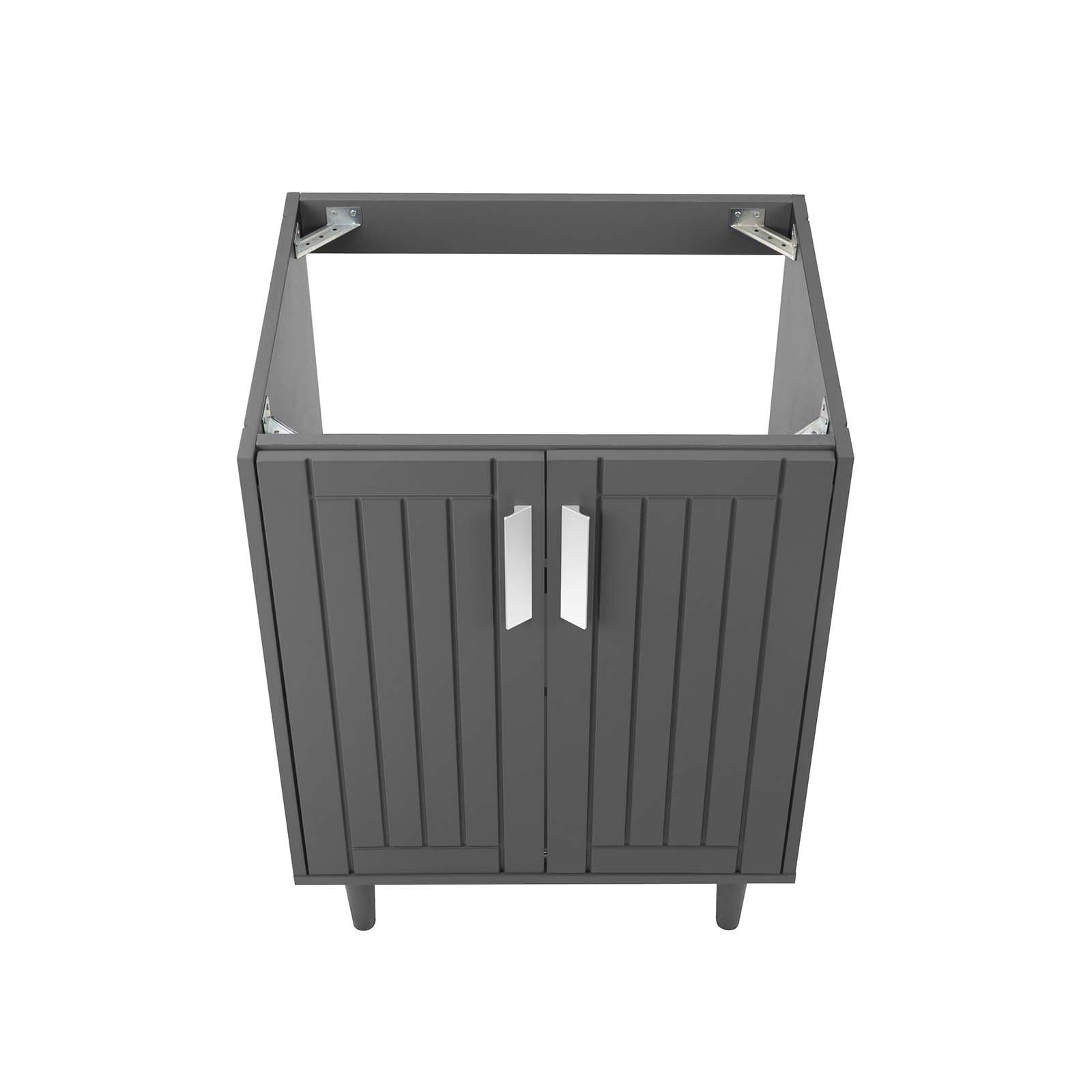 Estetica Furniture Modway Augusta 24" Bathroom Vanity Cabinet | Wayfair with regard to The Evolution of Bathroom Storage Solutions from Classic to Contemporary