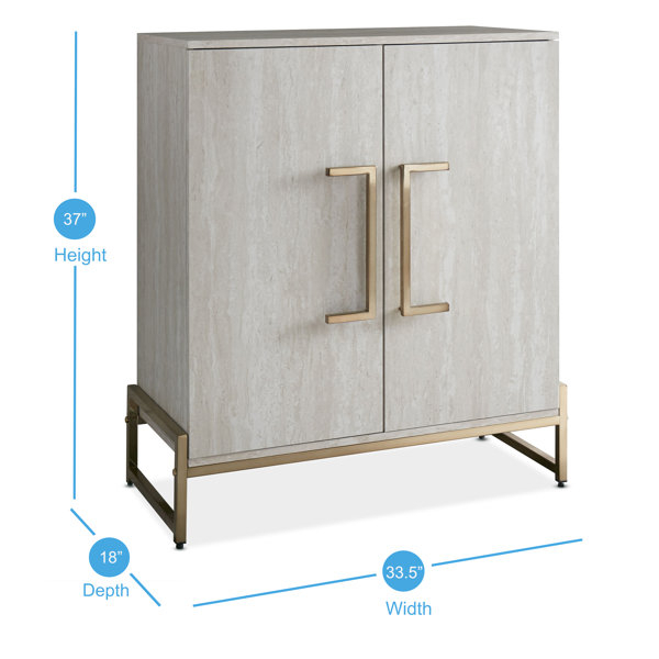 Etta Avenue™ Boston Bar Cabinet & Reviews | Wayfair intended for Maximizing Your Workspace with a Quality Boston 25 Cabinet Solution
