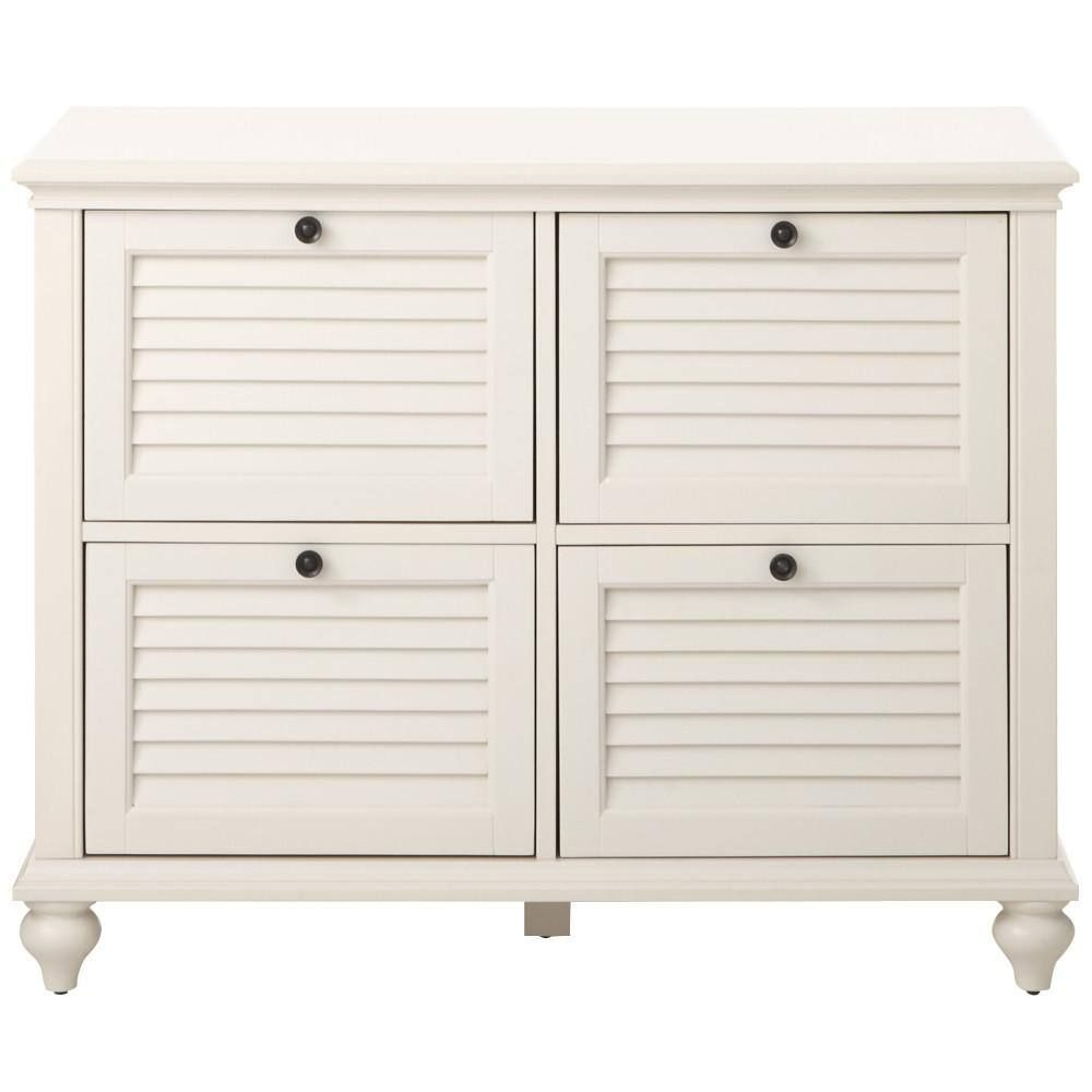 Home Decorators Collection Hamilton Off-White 4-Drawer File Cabinet ... inside The Versatility of Oates 9" Side Cabinet in Contemporary Living Spaces