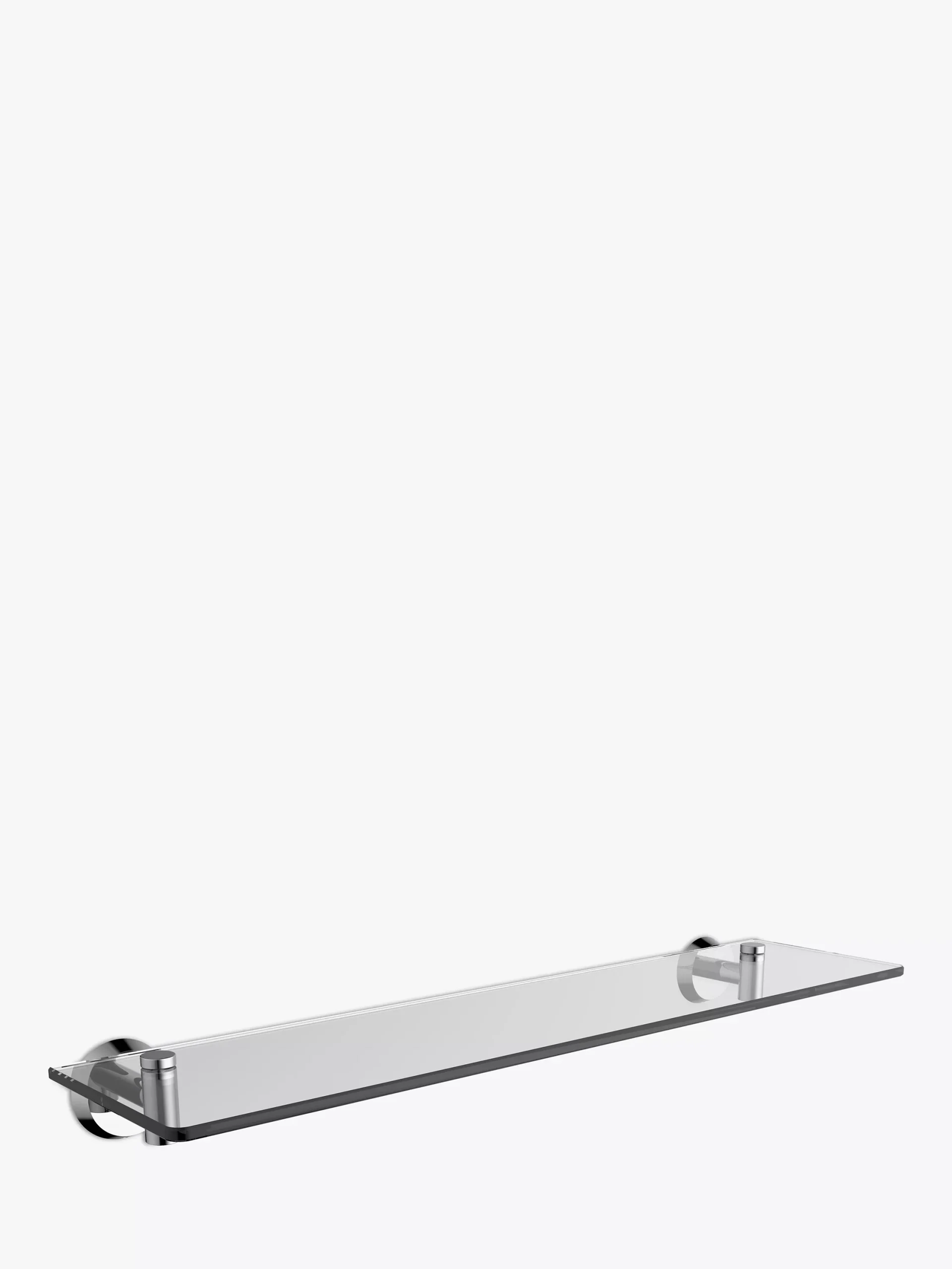 John Lewis Elegance Glass Bathroom Shelf, Chrome with The Ultimate Guide to Maintaining Chrome Pool Bathroom Shelves