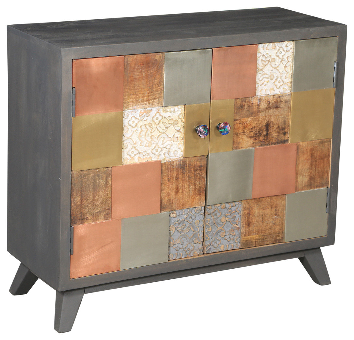 Juun Recycled Mango Wood Small Bathroom Linen Cabinet, 2 Doors ... in Exploring the Durability and Design of Siena Recycled Mango Wood Bathroom Linen Cabinet