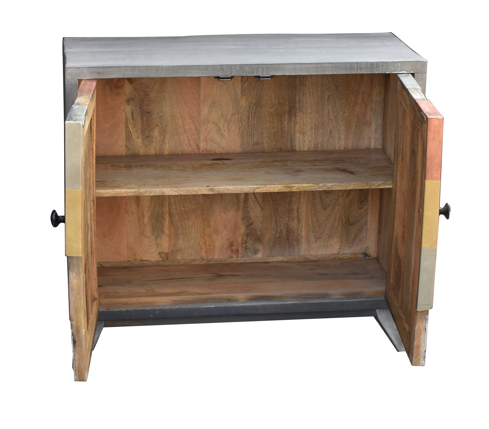 Juun Recycled Mango Wood Small Bathroom Linen Cabinet, 2 Doors ... throughout Exploring the Durability and Design of Siena Recycled Mango Wood Bathroom Linen Cabinet