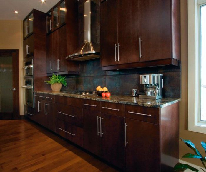 Kitchen Cabinets Espresso Finish – Things In The Kitchen pertaining to 16" Espresso Cabinet