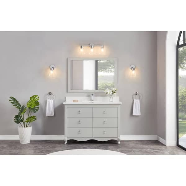 Legion Furniture Ws2512-48-Ss 48 In. Single Sink Sink Vanity Silver ... within The Practical Benefits of Legion Furniture's Silver Strand Collection