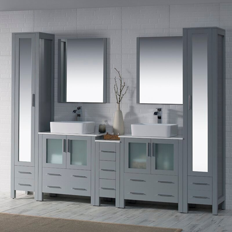 Linen Closet And Vanity Sets Fresca Bath Bathroom Vanities for How These Elegant Storage Solutions Transform Bedroom Organization