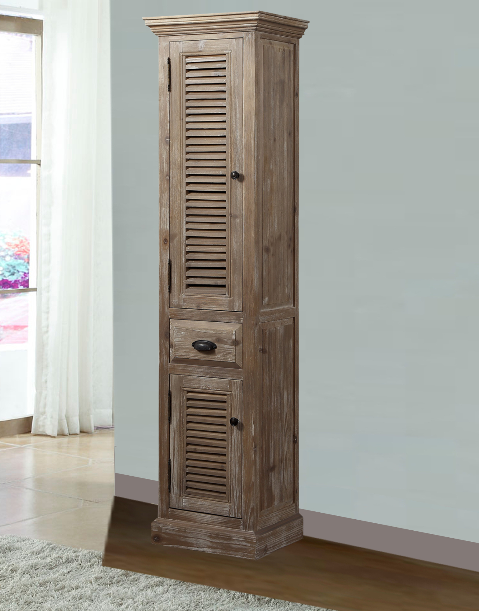 Linen Towers in Understanding the Appeal of Rustic Solid Fir Side Cabinet Linen Towers in Modern Homes