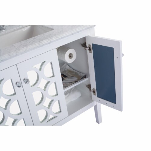Mediterraneo - 36 - White Cabinet, 1 - Kroger pertaining to Mediterraneo, 36" White Cabinet