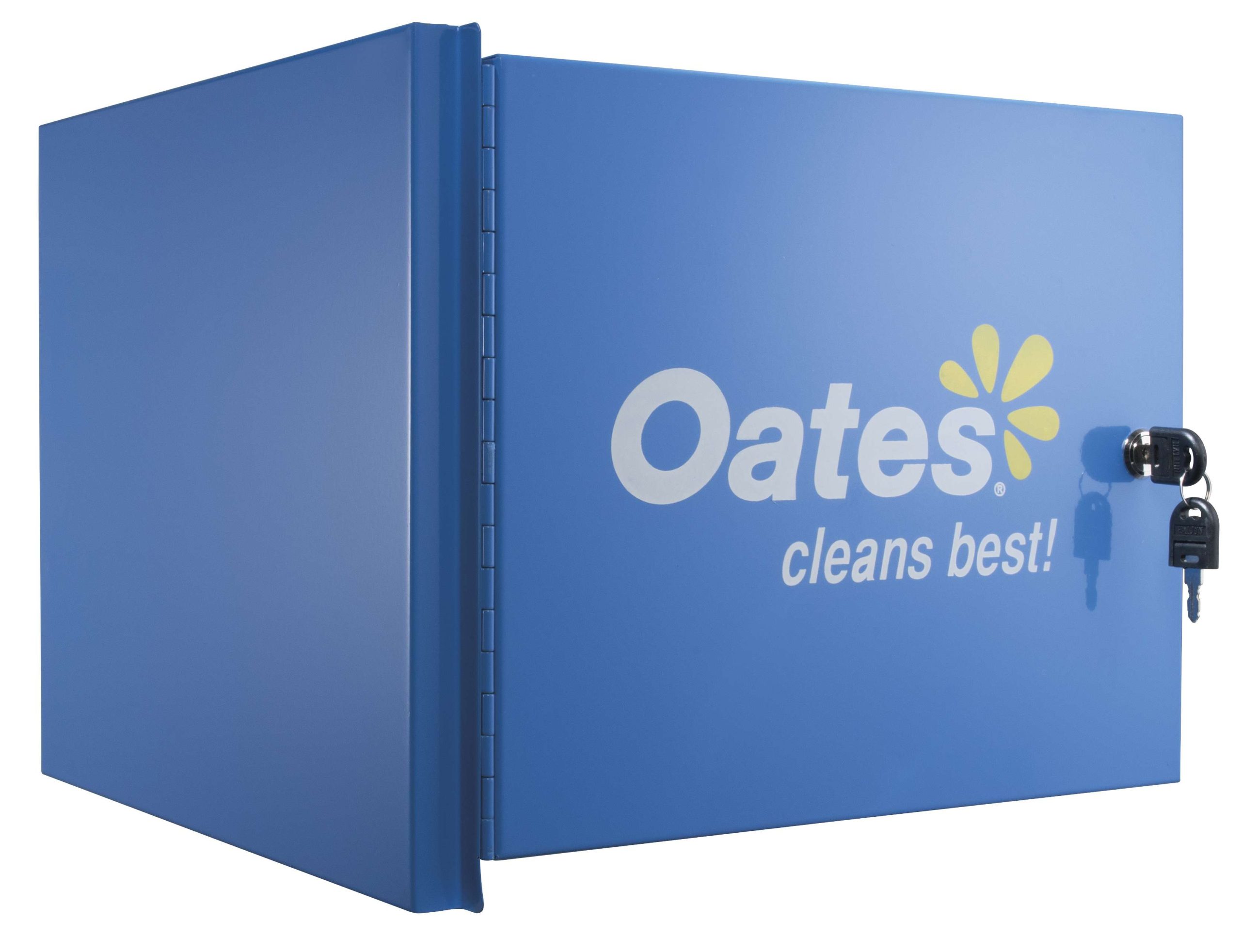 Oates Platinum Cart Lockable Cabinet - Powervac in Oates 9" Side Cabinet, Bluish-Green