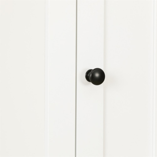Pemberly Row Mdf Wood 67" Tall Tower Bathroom Linen Cabinet In White ... pertaining to Pemberly Row Linen Cabinet In White