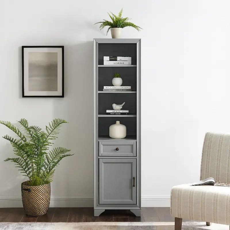 Tara Cottage Gray Linen Cabinet | Rc Willey inside Exploring the Design Evolution of Tara Linen Cabinets Through the Years