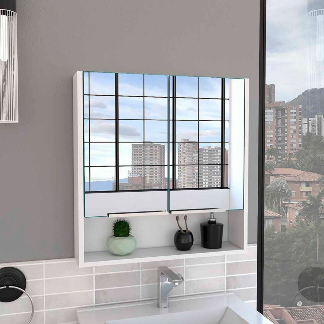 Tatacoa Mirror Cabinet - Transitional - Medicine Cabinets - By Depot ... intended for Maximizing Limited Space with Smart Medicine Cabinet Features