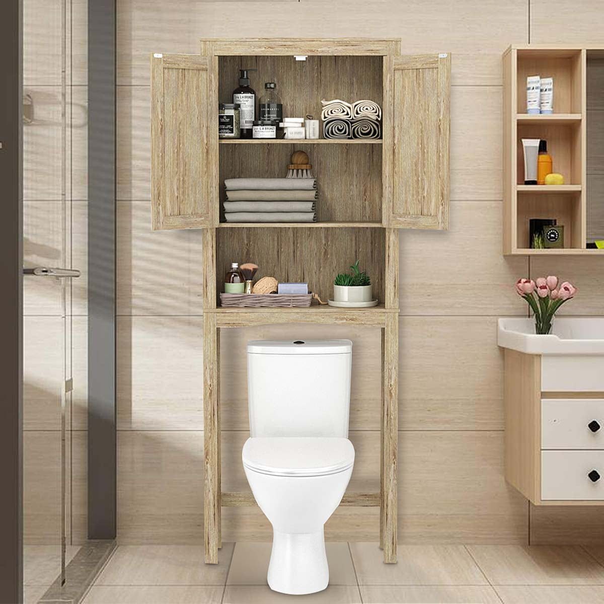The 7 Best Over The Toilet Storage Cabinets For Your Bathroom for Transforming Your Bathroom with Thoughtful Storage Integration