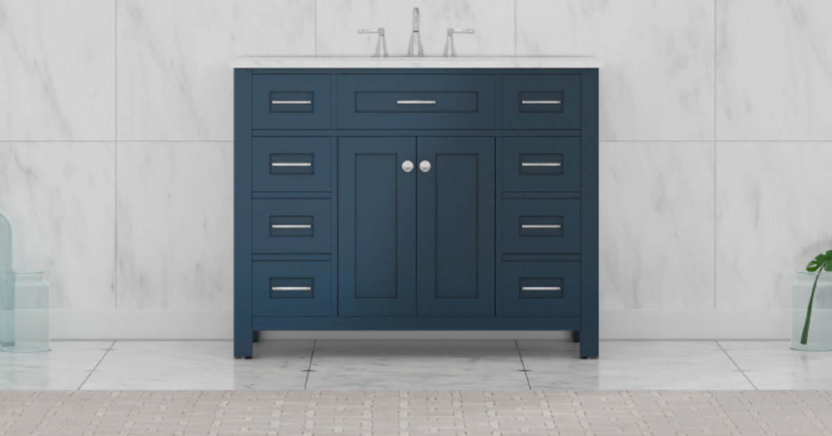 Top 5 Best Blue Bathroom Vanities with regard to Artisanal Techniques in Traditional Vanity Furniture Making