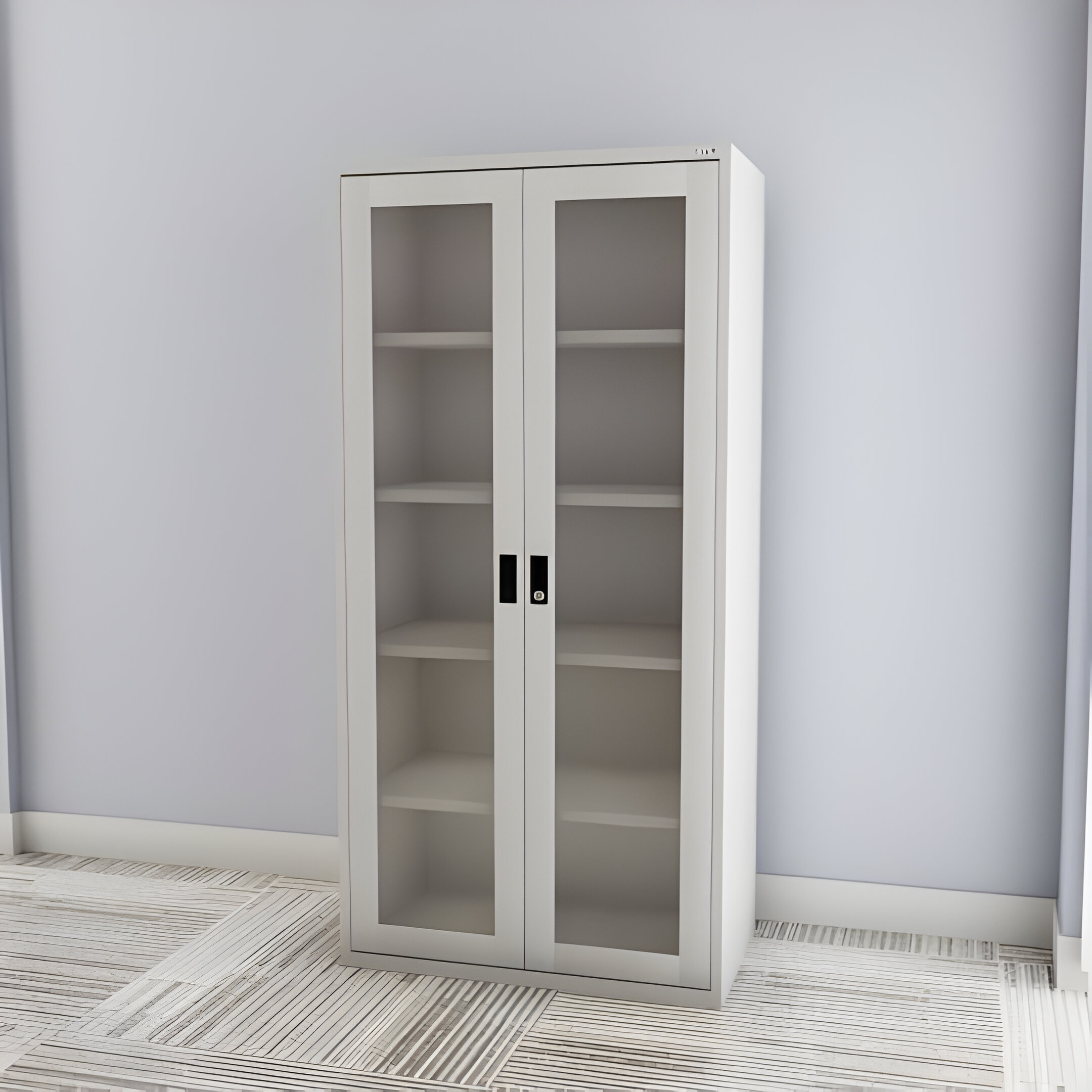 2-Door Glass Cabinet "Optimize Your Space," And "Boost Productivity" To ... regarding Understanding the Design Philosophy Behind Elegant VF2102 2 Doors Cabinet