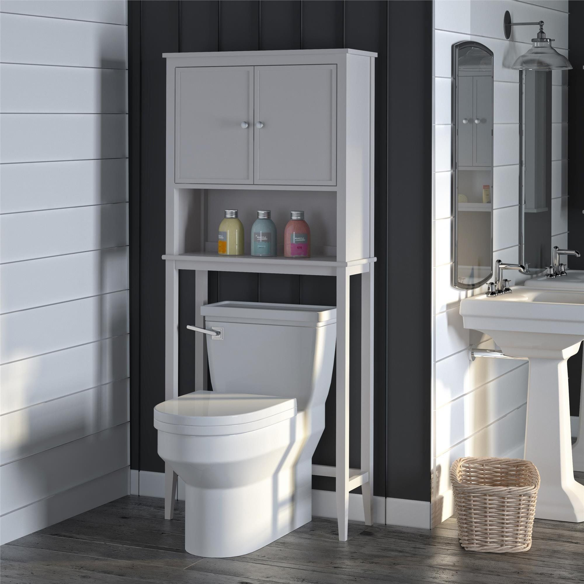 5 Space-Saving Bathroom Storage Ideas Behind The Toilet – Homystyle intended for Transforming Compact Spaces Through Clever Storage Design