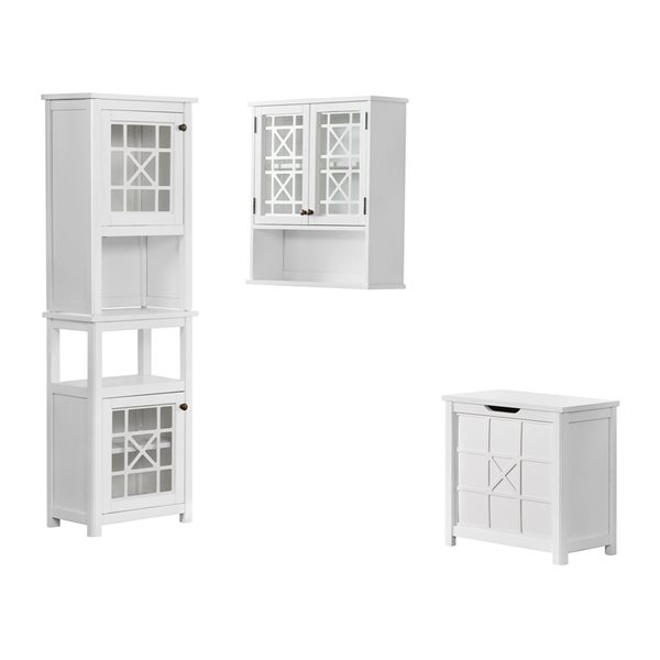 Alaterre Derby 27-In W X 29-In H X 8-In D White Pine Freestanding Linen ... with regard to The Hidden Stories Behind Each Linen Cabinet Derby Piece and What Makes Them So Special