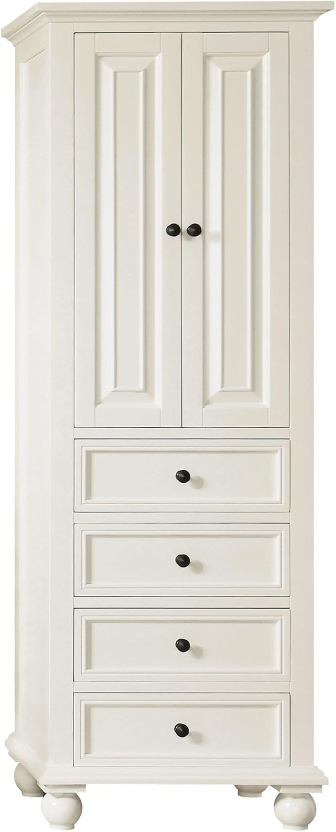 Amazon.com: Avanity Thompson 24 In. Linen In French White Finish : Home ... inside How Avanity Thompson 24 inch linen compares to traditional materials