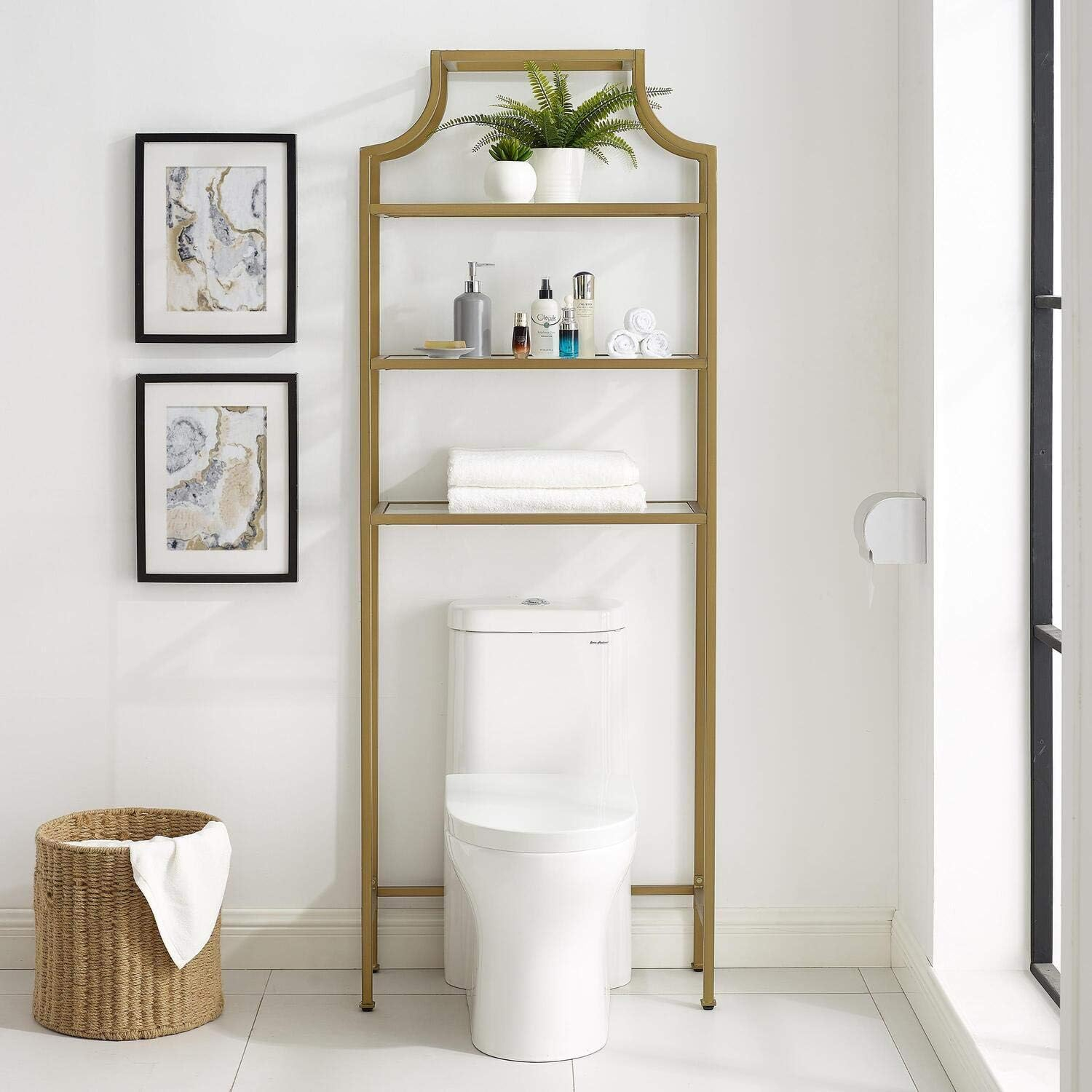 Amazon.com: Crosley Aimee Space Saver Soft Gold : Everything Else inside Transforming Tiny Rooms into Functional Haven Spaces