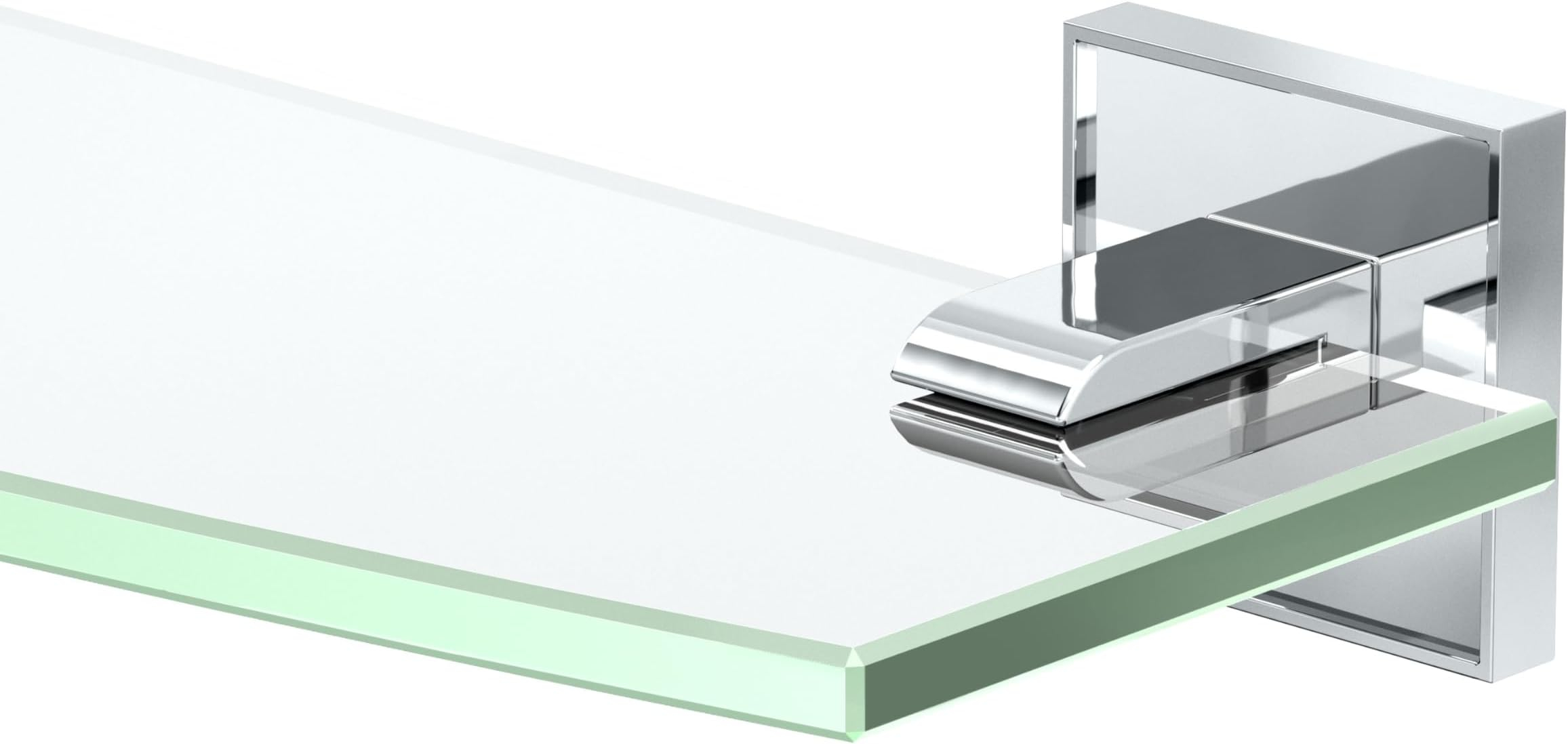 Amazon.com: Gatco 5616 Mode Glass Shelf, Chrome : Tools & Home Improvement intended for Gatco Glass Shelf