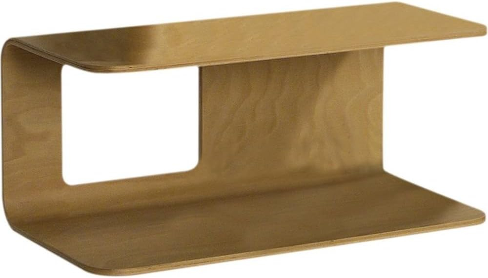 Amazon.com: Whitehaus Aelm100N Aeri Line 39" Wall Mount Dual Shelf ... within Understanding the Design Principles Behind Aeri Double Shelf Wall Mount Aluminum Structures