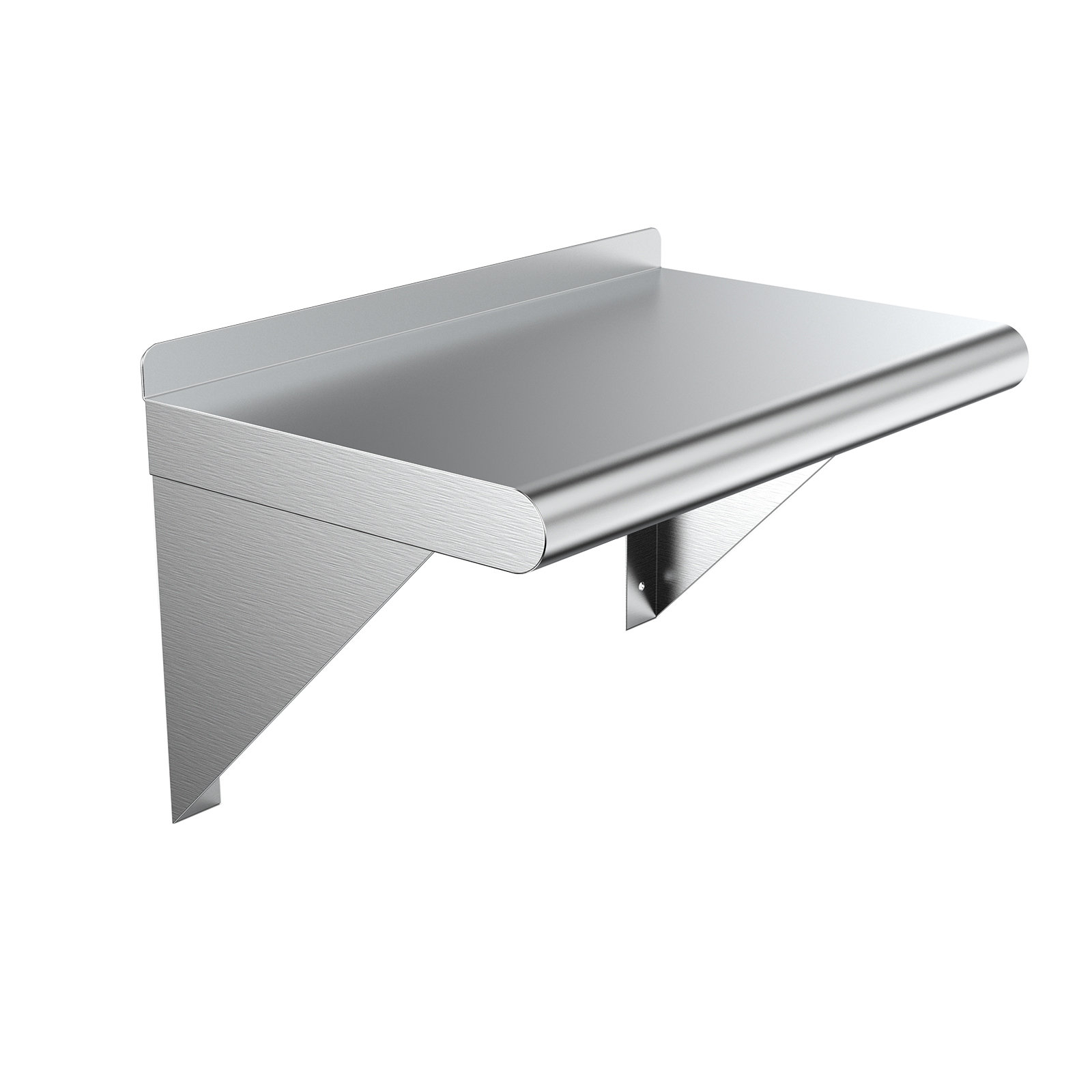 Amgood Wall Mounted Shelf | Wayfair throughout Aeri Small Single Shelf Wall Mount Aluminum Structure
