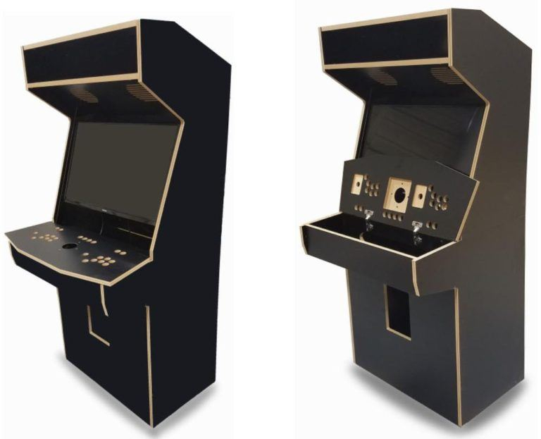Arcade Cabinet Kit For 32" Easy Assembly Get The Arcade Of Your Dreams throughout Arcade Custom Finish Kit