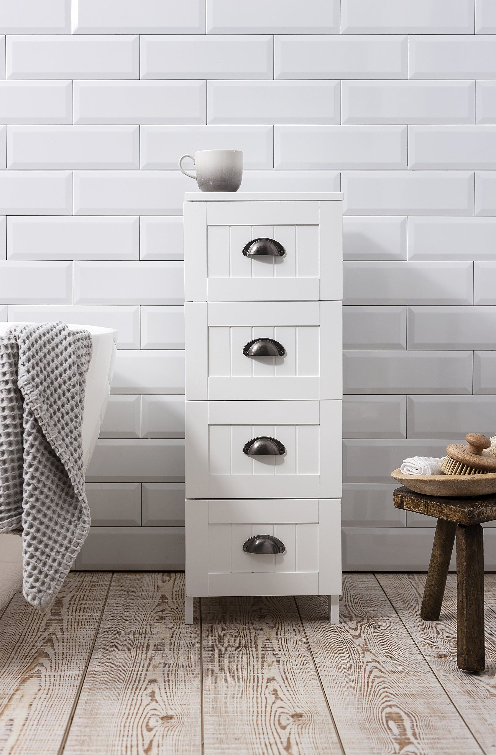 Bathroom Storage Cabinet With Drawers – Bathroom Guide By Jetstwit with regard to Acadian 32.1" H X 18.1" W Four Drawer Floor Storage Bath Cabinet In Pure White