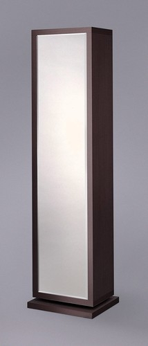 Bella Home Deluxe,71" Free-Standing Mirror And Swivel Cabinet Organizer ... within Bella Home Deluxe 71" Full-Length Mirror And Swivel Shelving Unit, Merlot