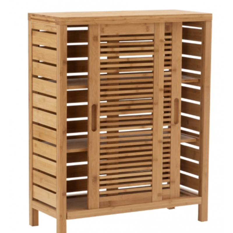 Bracken Bamboo Floor Two Door Cabinet for Understanding the Durability and Care of Natural Bamboo Furniture