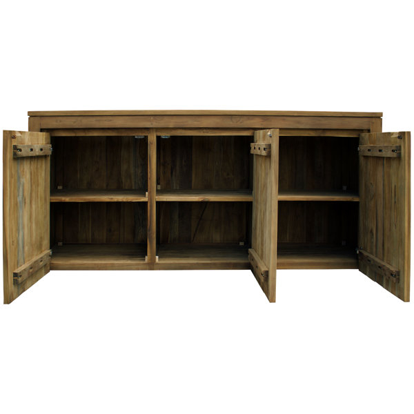 Chic Teak Recycled Teak Wood Valencia Bathroom Linen Cabinet With 3 ... within A Sustainable Approach to Bathroom Organization Using Recycled Teak Wood