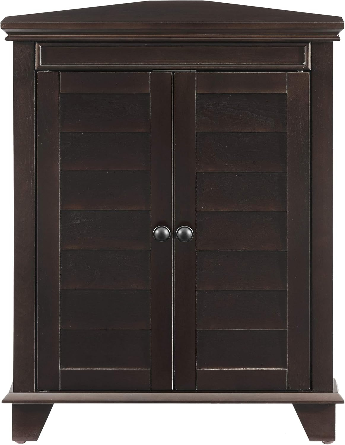Crosley Furniture Lydia Corner Storage Cabinet And Bathroom Organizer ... with regard to Building Your Own Lydia Corner Cabinet Espresso Experience at Home