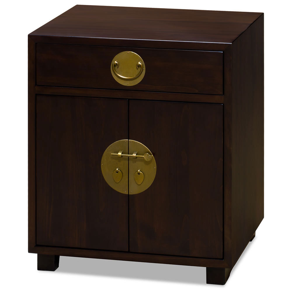 Dark Espresso Petite Elmwood Ming Cabinet | China Furniture regarding Preserving Heritage Through Modern Dark Espresso Elmwood Chinese Vanity Design