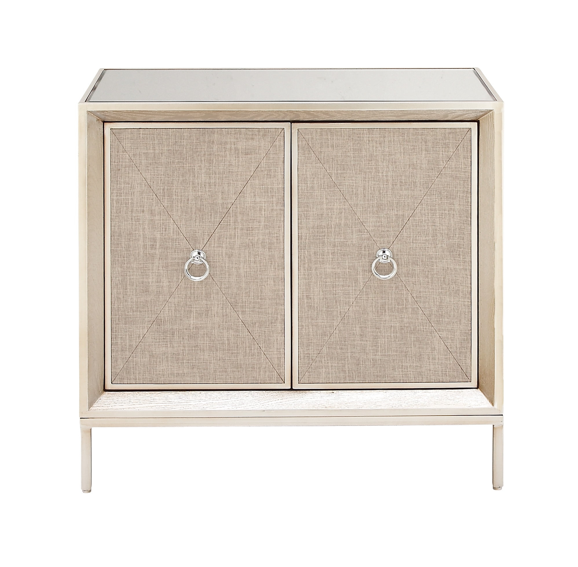 Decmode 32X32 Beige Wood Cabinet - Front Panel - Walmart.com intended for Understanding the Design Philosophy Behind Elegant VF2102 2 Doors Cabinet