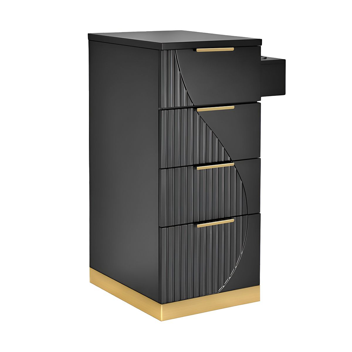 Deco Anais Side Cabinet throughout Installing and arranging your Oates 9 inch black side cabinet for optimal functionality