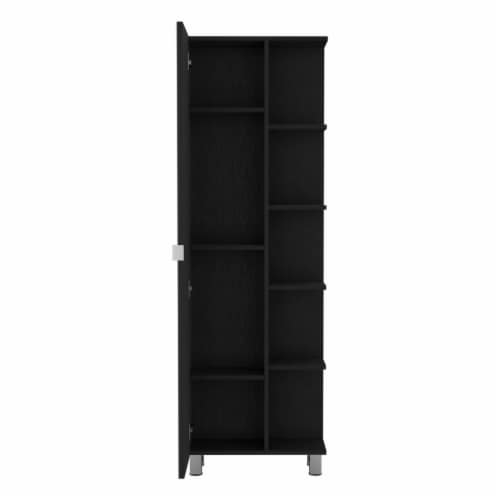 Depot E-Shop Mirror Linen Cabinet 62H , 5 External Shelves, 4 Interior ... pertaining to Depot E-Shop New Haven Linen Cabinet