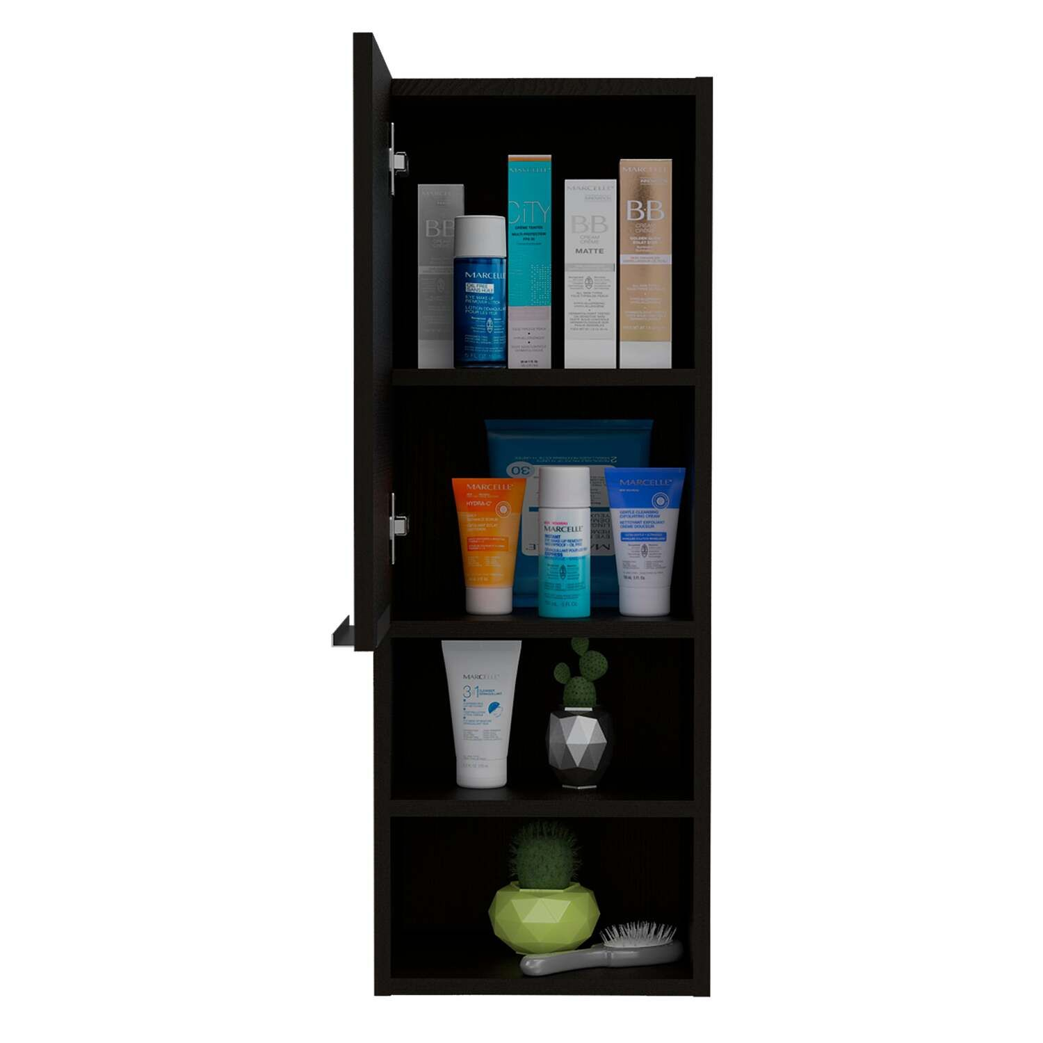 Depot E-Shop Savona Medicine 32H" Single Door Cabinet, Two External ... regarding Understanding the Design Philosophy Behind Modern Bathroom Storage Solutions