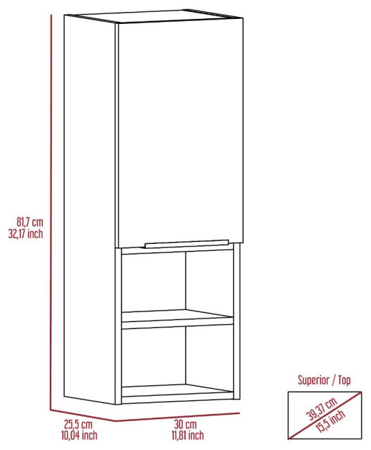 Depot E-Shop Savona Single Door Bathroom Cabinet, Light Gray ... with Understanding the Design Philosophy Behind Modern Bathroom Storage Solutions