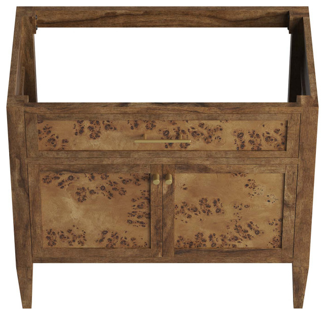 Elysian 36" Wood Bathroom Vanity Cabinet (Sink Basin Not Included ... inside Real user experiences with Elysian 24 inch wood bathroom vanity cabinet burgundy