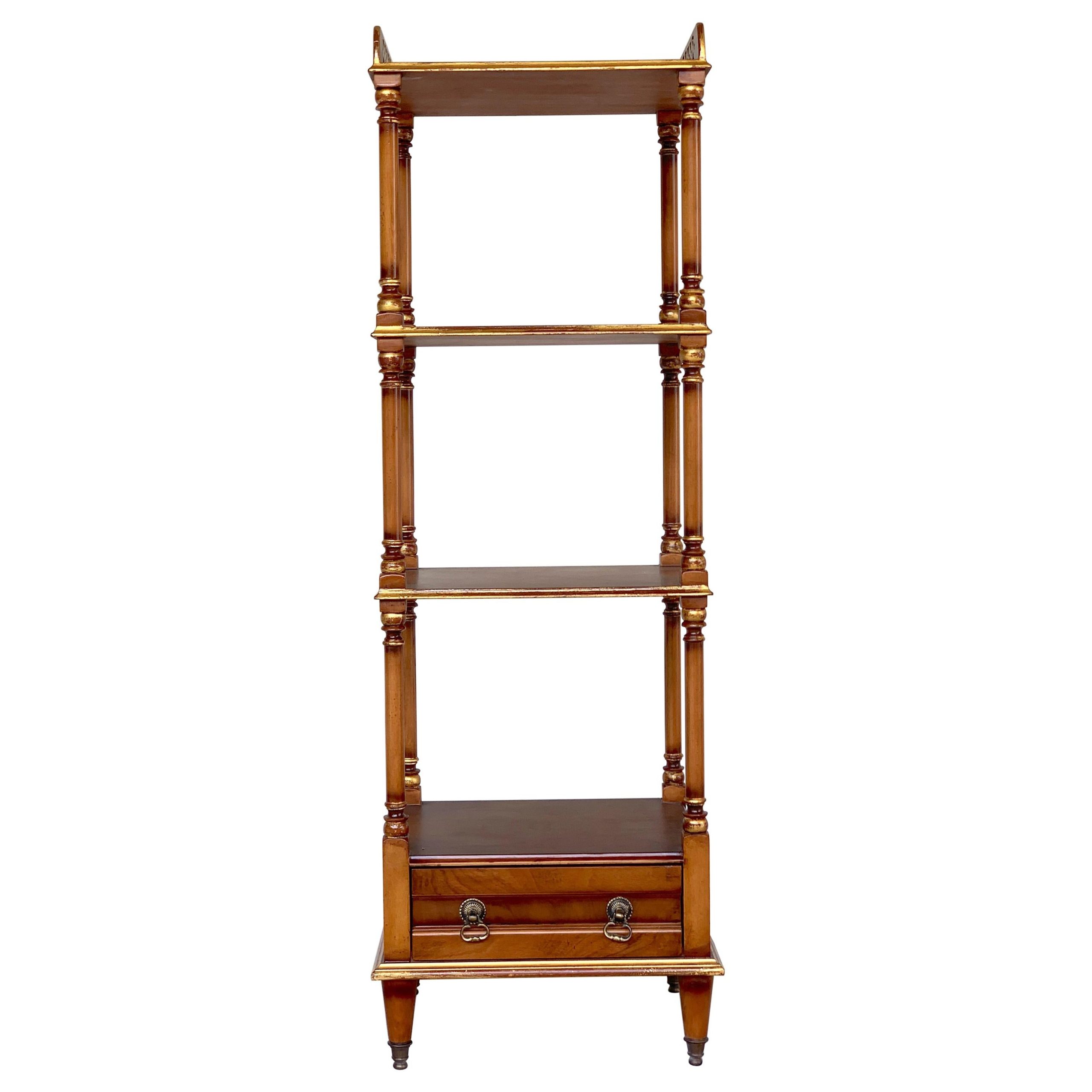 English Mahogany Three-Tier Etagere At 1Stdibs in Creating Visual Interest with Three Tier Etagere Displays