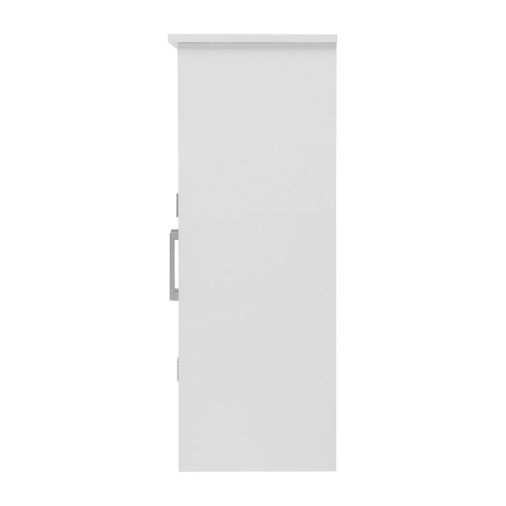 Flash Furniture Vega Bathroom Storage Cabinet Organizer With Two ... with regard to Vega Bathroom Storage Cabinet, White