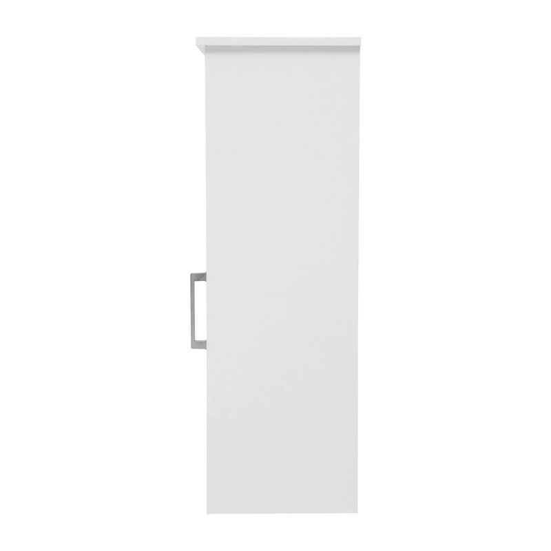 Flash Furniture Vega Modern Bathroom Storage Cabinet With Magnetic ... with regard to Design Tips for Incorporating White Storage Cabinets Into Any Bathroom