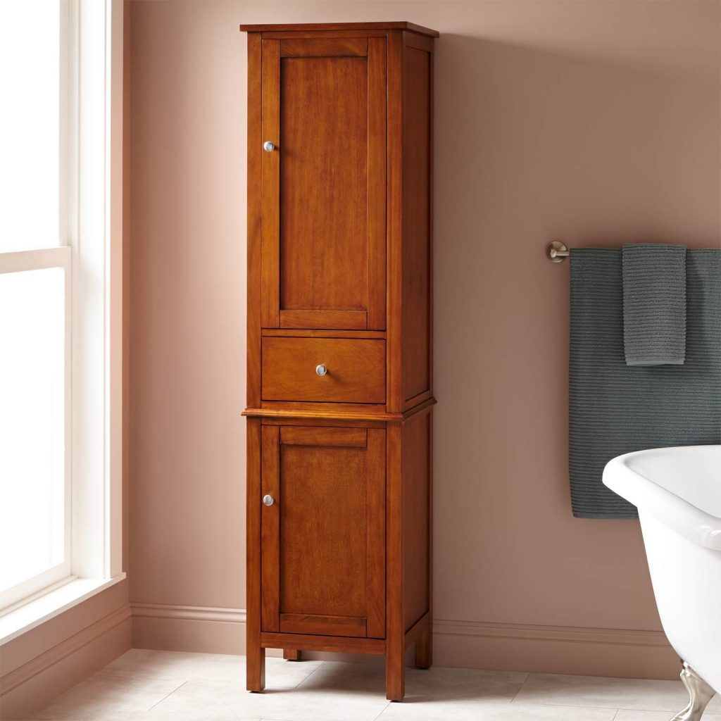 Free Standing Linen Cabinets For Bathroom: Providing You All The Space ... regarding Bathroom Storage Cabinet, Compact Freestanding Linen Cabinet For Small Spaces, Elements
