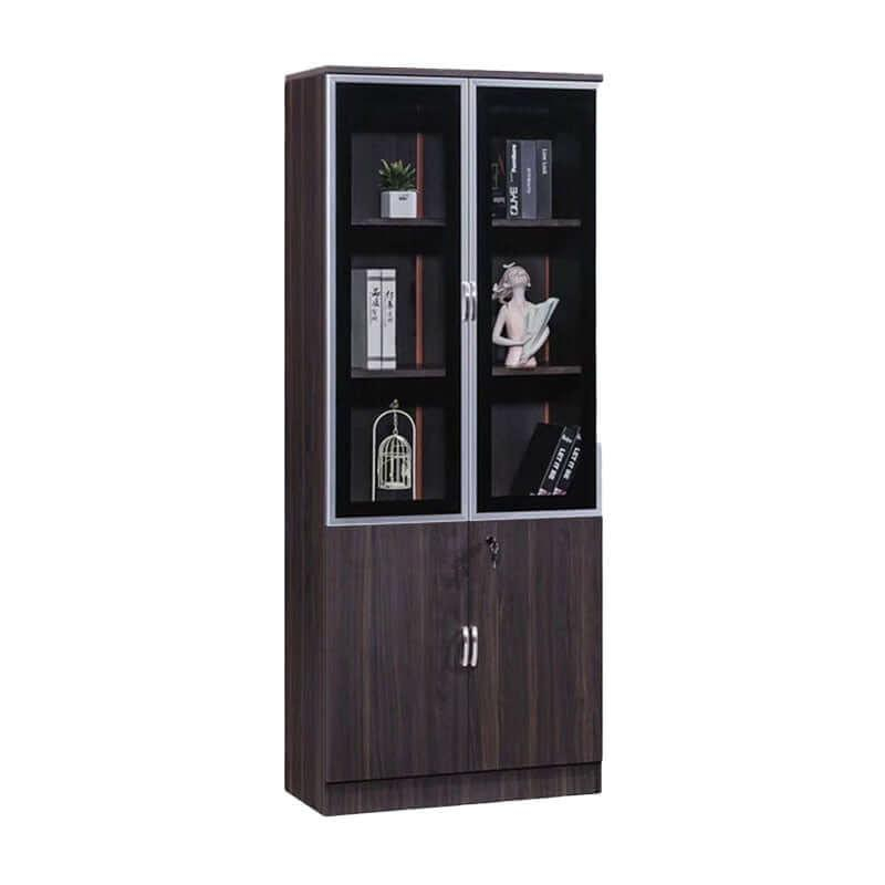 Front Two Door File Cabinet Office Cabinet Coffee - Evergreen Furniture Llc inside Elegant Vf2101 2 Doors Cabinet