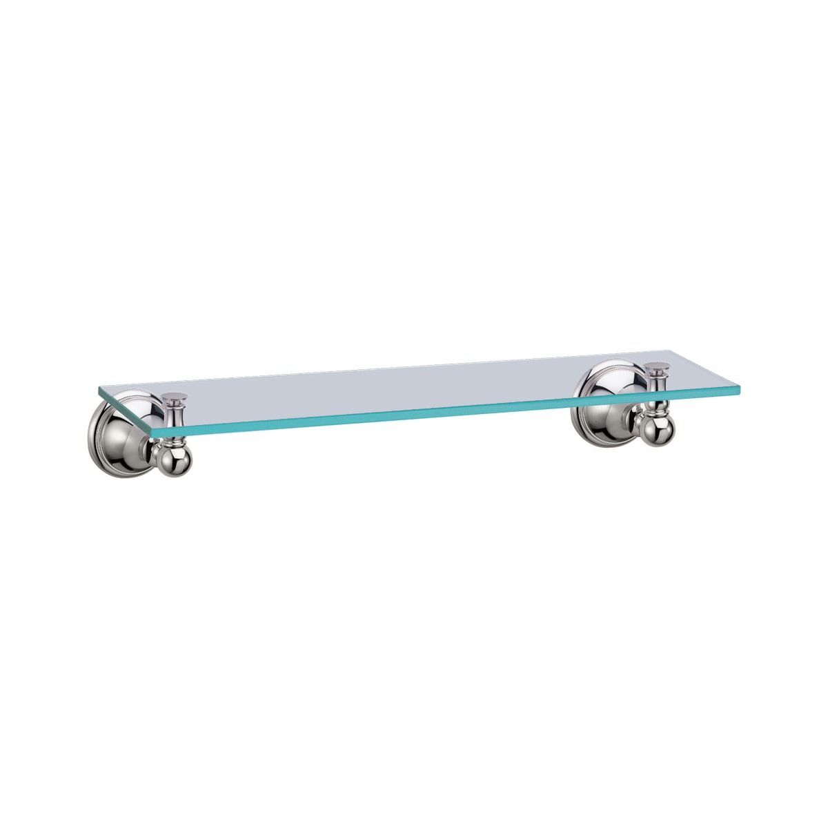Gatco 4586 Glass Shelf From The Laurel Avenue Series | Build.com within Gatco Glass Shelf
