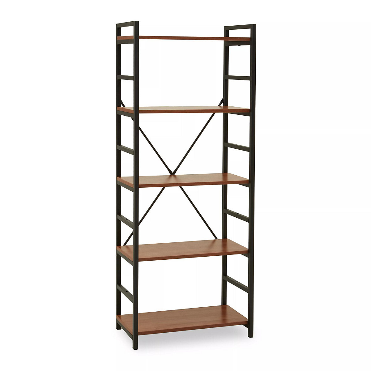 Interiors By Premier Red Pomelo 5 Tier Shelf Unit With Black Metal ... with regard to Understanding the Lomax 5 Tier Storage Shelf Unit Black for Optimal Organization