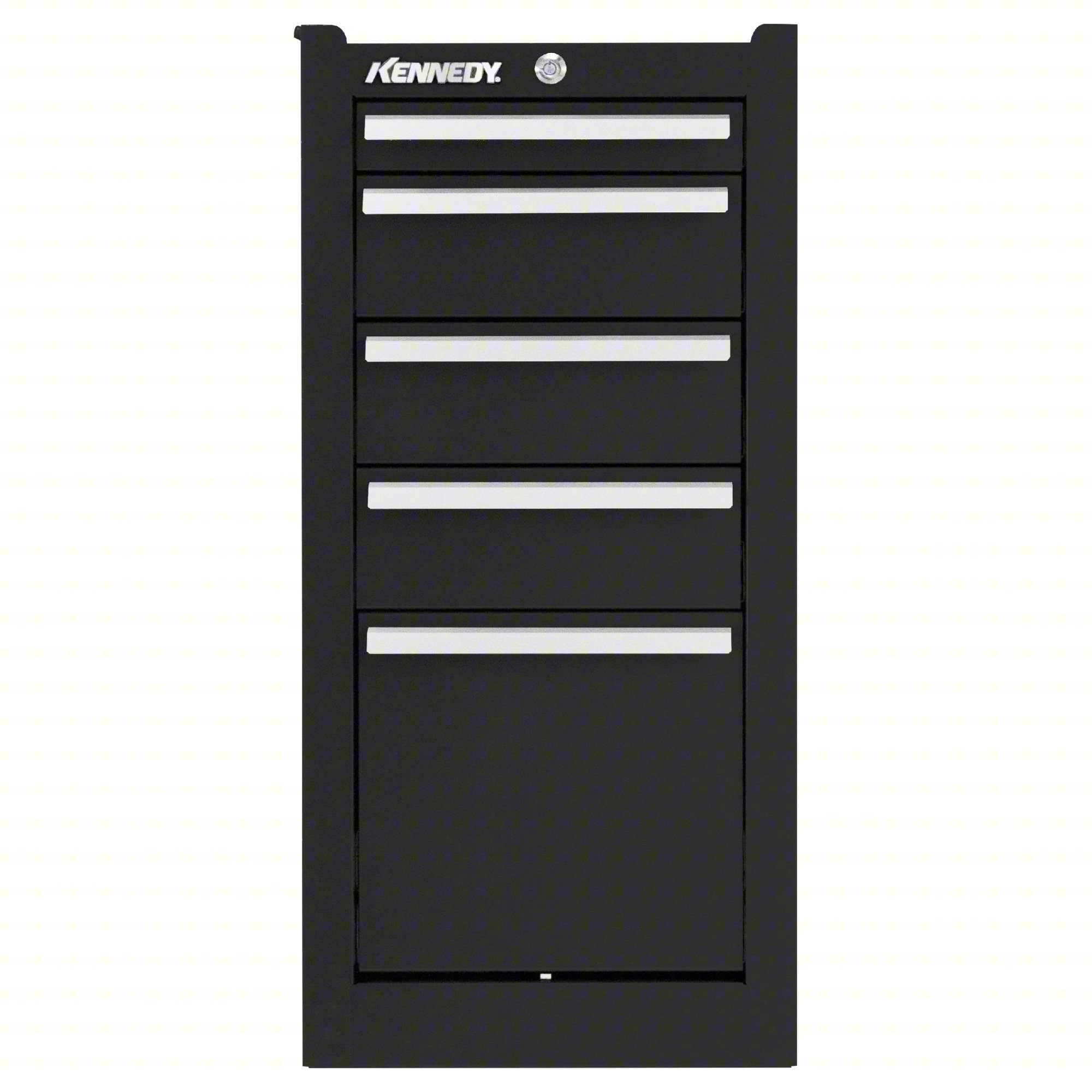 Kennedy, Black, 5 Drawers, Side Cabinet - 818Hj8|185Xbk - Grainger throughout Oates 9" Side Cabinet, Black