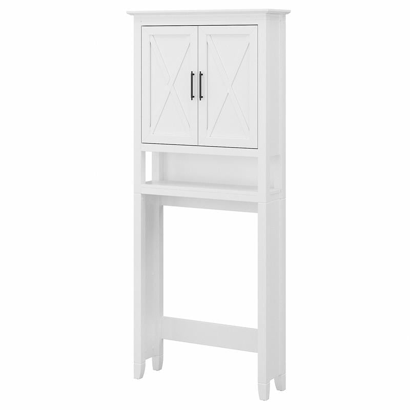 Key West Over The Toilet Storage Cabinet In White Ash - Engineered Wood ... with regard to Key West Over The Toilet Storage Cabinet In White Ash - Engineered Wood