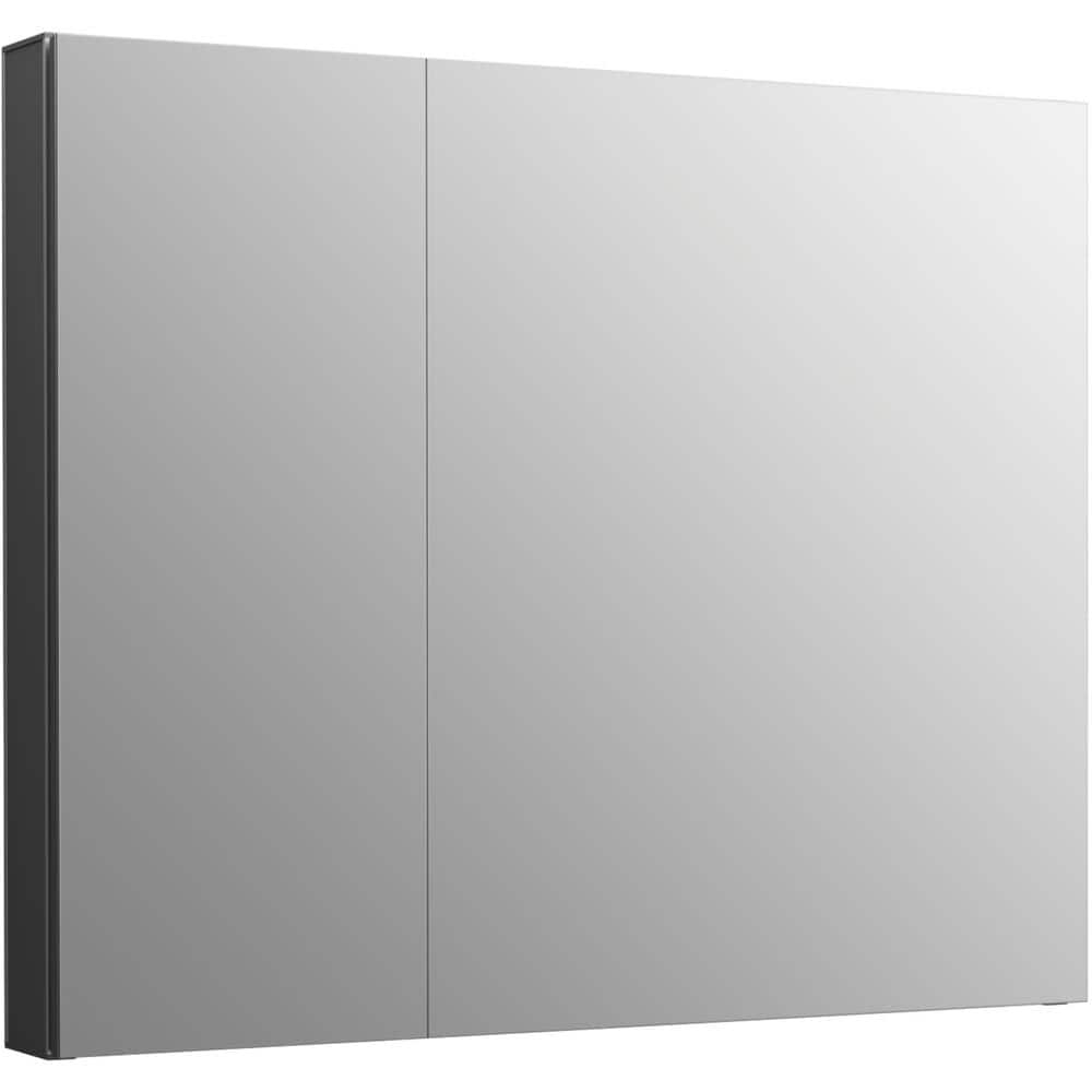 Kohler Maxstow 30 In. X 24 In. Surface-Mount Medicine Cabinet With ... inside The Role of Mirrors in Modern 30 Aluminum Medicine Cabinet Installations