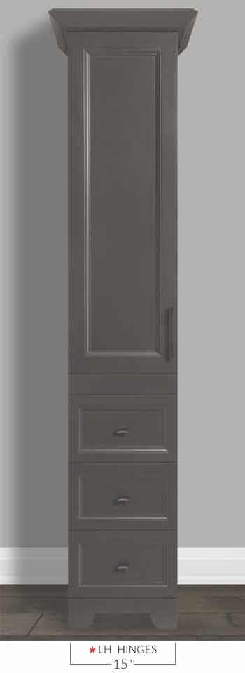 Linen Towers – A.h.m. Designers Inc. with regard to Crafting Quality with Sheffield's 24" Linen Tower in Dark Gray